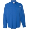 Custom Mens PFG Tamiami™ II Fishing Shirt Vivid Blue