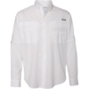 Custom Mens PFG Tamiami™ II Fishing Shirt White