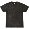 Custom Unisex Mineral Wash T-Shirt Mineral Black