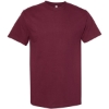 Custom Unisex Heavyweight Cotton Tee Burgundy