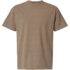 Custom Unisex Garment-Dyed Heavyweight Cotton Tee Faded Brown