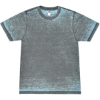 Custom Unisex Acid Wash Burnout T-Shirt Arctic Grey