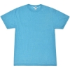 Custom Unisex Acid Wash Burnout T-Shirt Sky