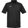Custom Mens Tech™ Polo Black/ White