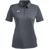Custom Womens Tech™ Polo CS Grey Light Heather/ White