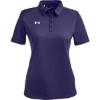 Custom Womens Tech™ Polo Purple/ White