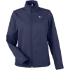 Custom Womens ColdGear® Infrared Shield 2.0 Jacket Midnight Navy/ White