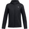 Custom Womens ColdGear® Infared Shield 2.0 Hooded Jacket Black/ White