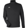 Custom Mens Team Tech™ Quarter-Zip Pullover Black/ White