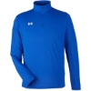 Custom Mens Team Tech™ Quarter-Zip Pullover Royal/ White