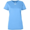 Custom Womens Team Tech™ T-Shirt Carolina Blue/ White