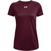 Custom Womens Team Tech™ T-Shirt Maroon/ White