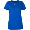 Custom Womens Team Tech™ T-Shirt Royal/ White