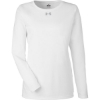 Custom Womens Team Tech™ Long Sleeve T-Shirt White/ Mod Grey