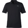 Custom Mens Performance 3.0 Golf Polo Black/ PTC Grey