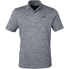 Custom Mens Performance 3.0 Golf Polo Pitch Grey/ Black