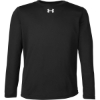 Custom Youth Tech™ Team Long Sleeve T-Shirt Black/ White