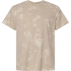 Custom Unisex Bleach Out Dyed T-Shirt Beige