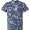 Custom Unisex Bleach Out Dyed T-Shirt Blue