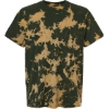 Custom Unisex Bleach Out Dyed T-Shirt Green
