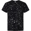 Custom Unisex Bleach Out Dyed T-Shirt Starry Night