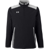 Custom Mens Motivate 3.0 Quarter-Zip Pullover Black/ Mod Grey/ White