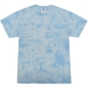Custom Unisex Crystal Wash T-Shirt Crystal Carolina Blue