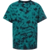 Custom Youth Crystal Wash T-Shirt Crystal Teal/ Black