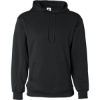Custom Mens Performance Fleece Hooded Sweatshirt Black