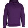 Custom Mens Performance Fleece Hooded Sweatshirt Purple