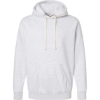 Custom Mens Vintage Fleece Hooded Sweatshirt Ash
