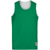 Custom Unisex Reversible Wicking Tank Top Kelly/ White