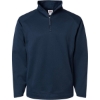 Custom Mens Performance Quarter-Zip Pullover Navy