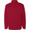 Custom Mens Performance Quarter-Zip Pullover Red