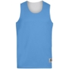 Custom Youth Reversible Wicking Tank Top Columbia Blue/ White