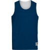 Custom Youth Reversible Wicking Tank Top Navy/ White