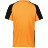 Custom Mens Cutter Jersey Power Orange/ Black