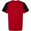 Custom Mens Cutter Jersey Red/ Black