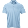 Custom Mens Preakness Micro Mesh Polo Blue Mist