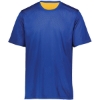 Custom Unisex Mesh Reversible Jersey Royal/ Gold