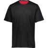 Custom Youth Mesh Reversible Jersey Black/ Scarlet