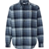 Custom Mens Cornell Woods™ Flannel Shirt Collegiate Navy Multi Buffalo Check