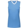 Custom Womens Rover Jersey Columbia Blue/ White