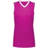 Custom Womens Rover Jersey Power Pink/ White