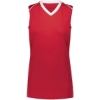 Custom Womens Rover Jersey Scarlet/ White