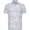 Custom Mens Newport Camo Polo White Camo