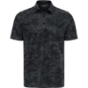 Custom Mens Monterey Printed Polo Black
