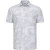 Custom Mens Monterey Printed Polo White