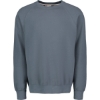 Custom Mens Vintage Fleece Raglan Crewneck Sweatshirt Marine