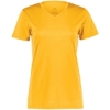 Custom Womens Nexgen Performance V-Neck T-Shirt Gold